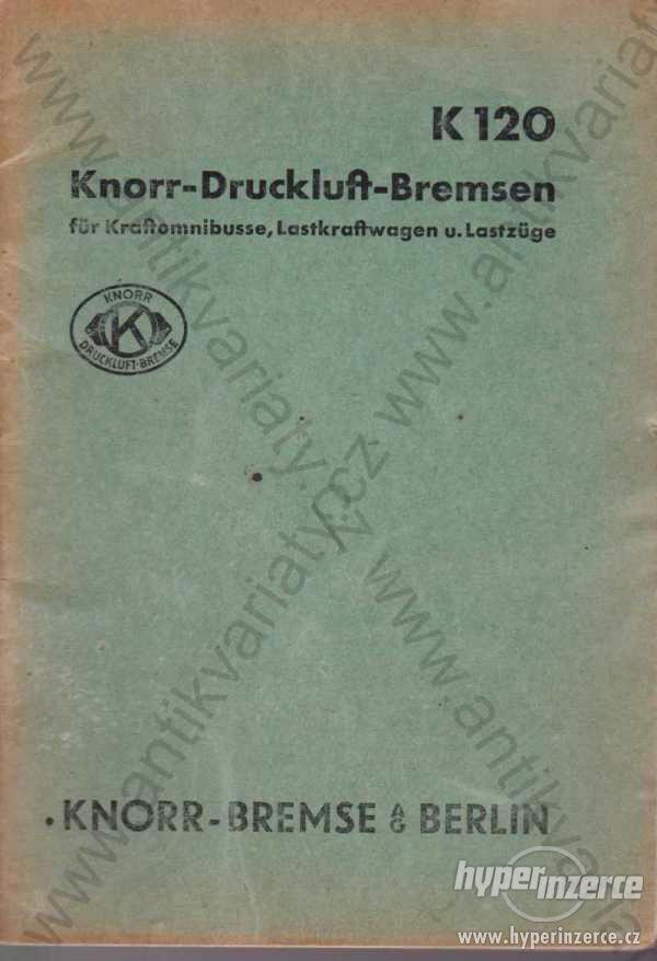Knorr Druckluft - Bremsen  1938 - foto 1