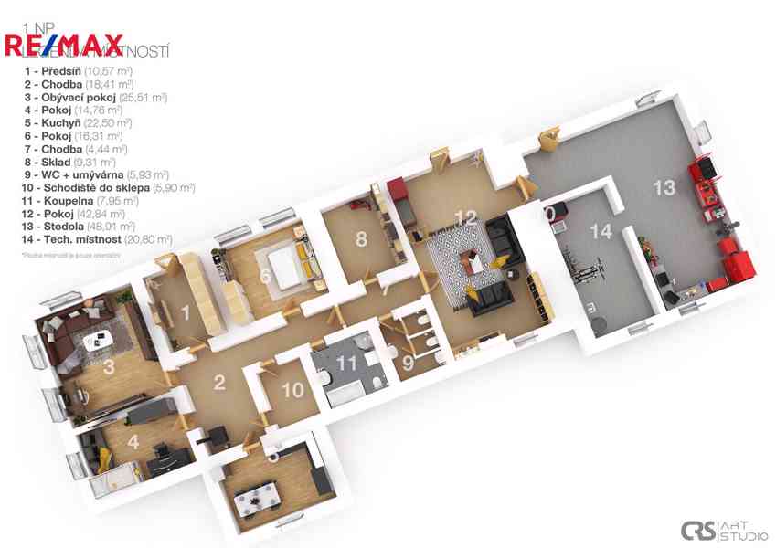 Prodej chalupy 460 m2, obec Razová - foto 2