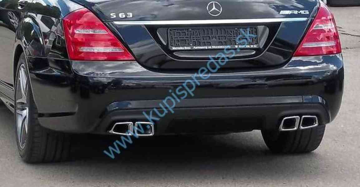 KONCOVKY MERCEDES W221 05-11 CHROME LOOK AMG - foto 3