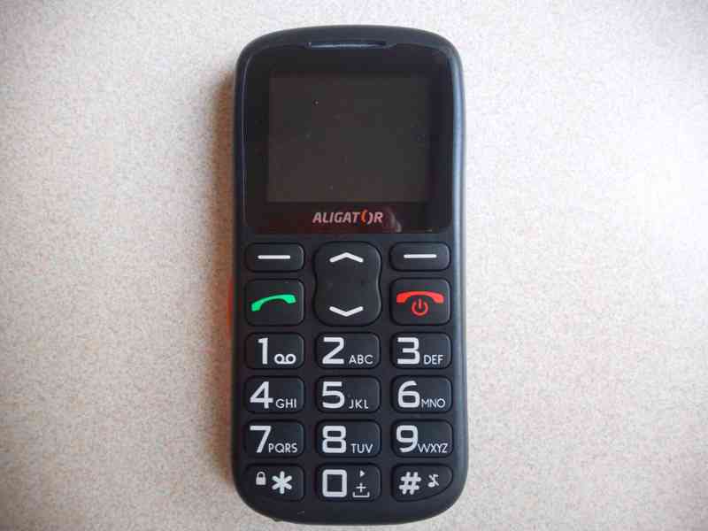 Mobilní telefon ALIGATOR A430 hodně funkcí - NOVÝ  - foto 3
