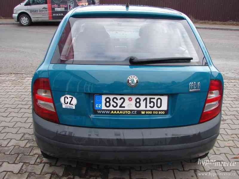 Škoda Fabia 1.0i Junior r.v.2002 - foto 4