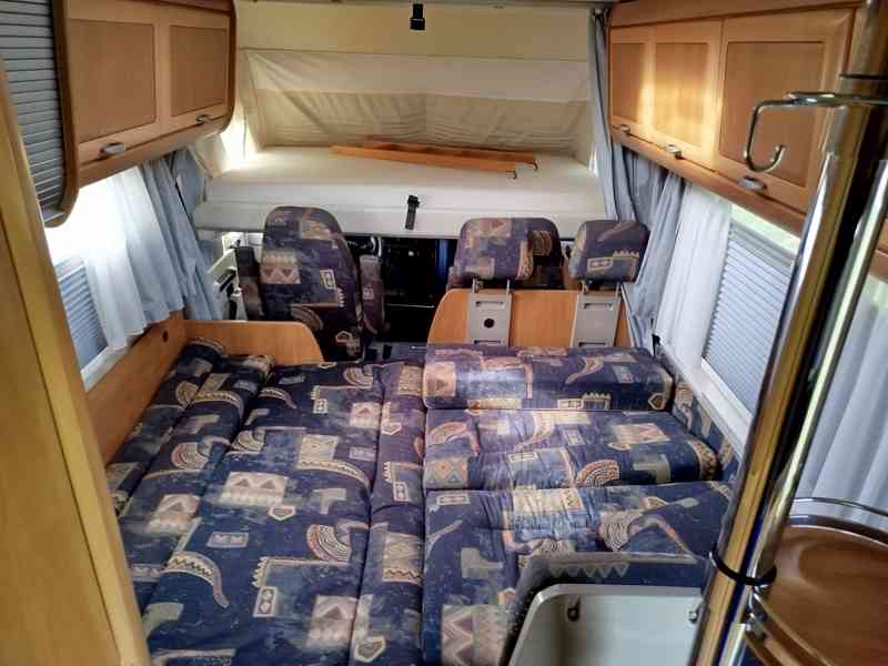 Obytný automobil Hymer B544,2xklima,6mist - foto 7