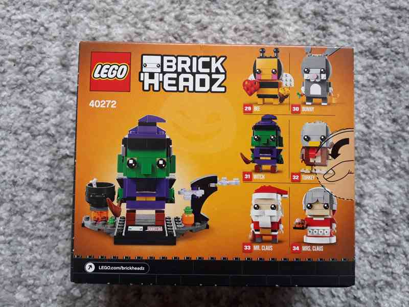 nové LEGO BrickHeadz 40272 Halloweenská čarodějnice - foto 2