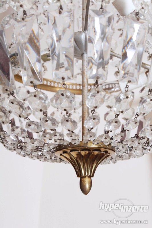 Křišťálový lustr ve stylu Ludvíka XVI - foto 3