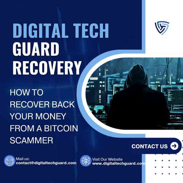 TRACK YOUR SCAMMED BITCOIN WITH-DIGITAL TECH GUARD RECOVERY - foto 2