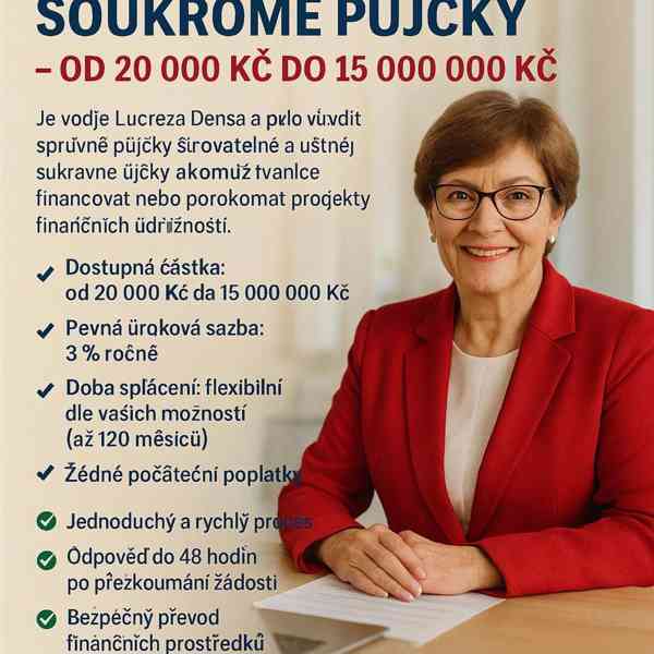 Soukromá půjčka – rychle, bezpečně a bez skrytých poplatků