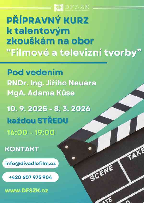 Přípravný kurz k talentovým zkouškám „Filmová a televizní tv - foto 2