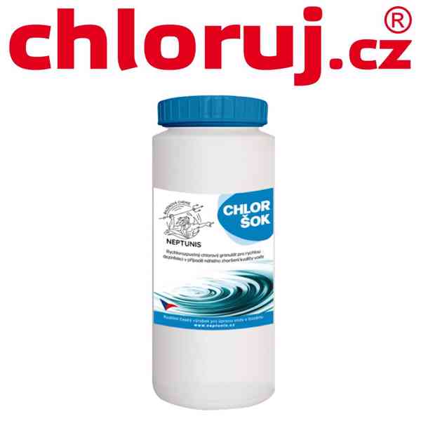 NEPTUNIS Chlor šok 2,5 kg - foto 1