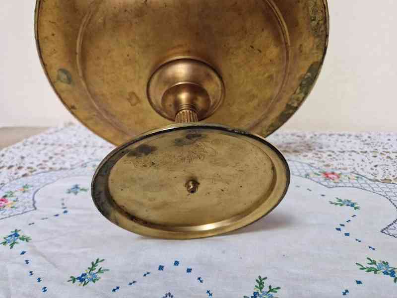 Luxusní  mosazný Nástolec s Putti - foto 9