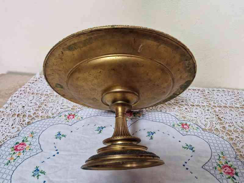 Luxusní  mosazný Nástolec s Putti - foto 7