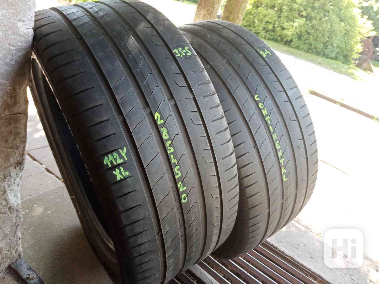 Letní pneu 2kusy 285/45/20 CONTINENTAL - dobírka možná - foto 1