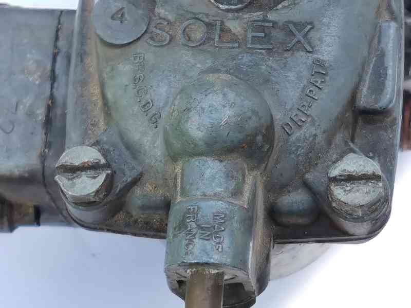 Prodám karburátor SOLEX F 32 PBICA DRP-PAT , MADE in FRANCE. - foto 2