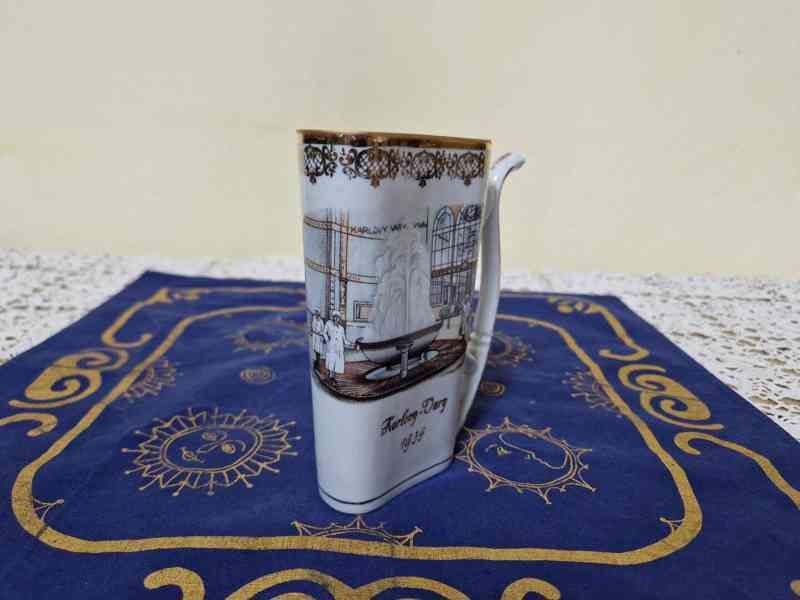 Lázeňský Pohárek Hrnek Karlovy Vary Karlsbad 1936 - foto 2