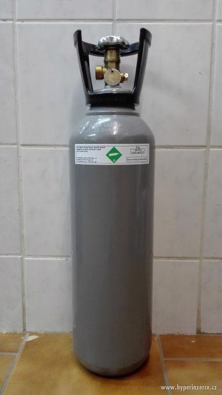 Nová tlaková lahev CO2 6 kg Plná + ZÁRUKA 2 ROKY - foto 1