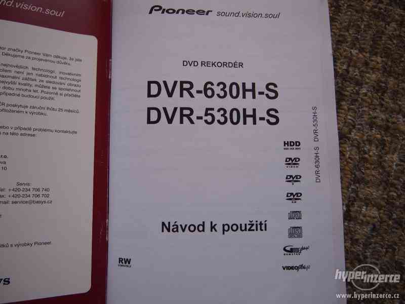 Pioneer DVR-530H s 160HDD 100% funkční - foto 5
