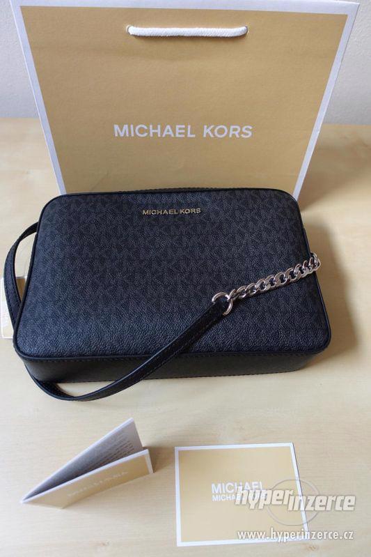 Michael Kors kabelka Jet Set Item Large Crossbody Black - foto 1