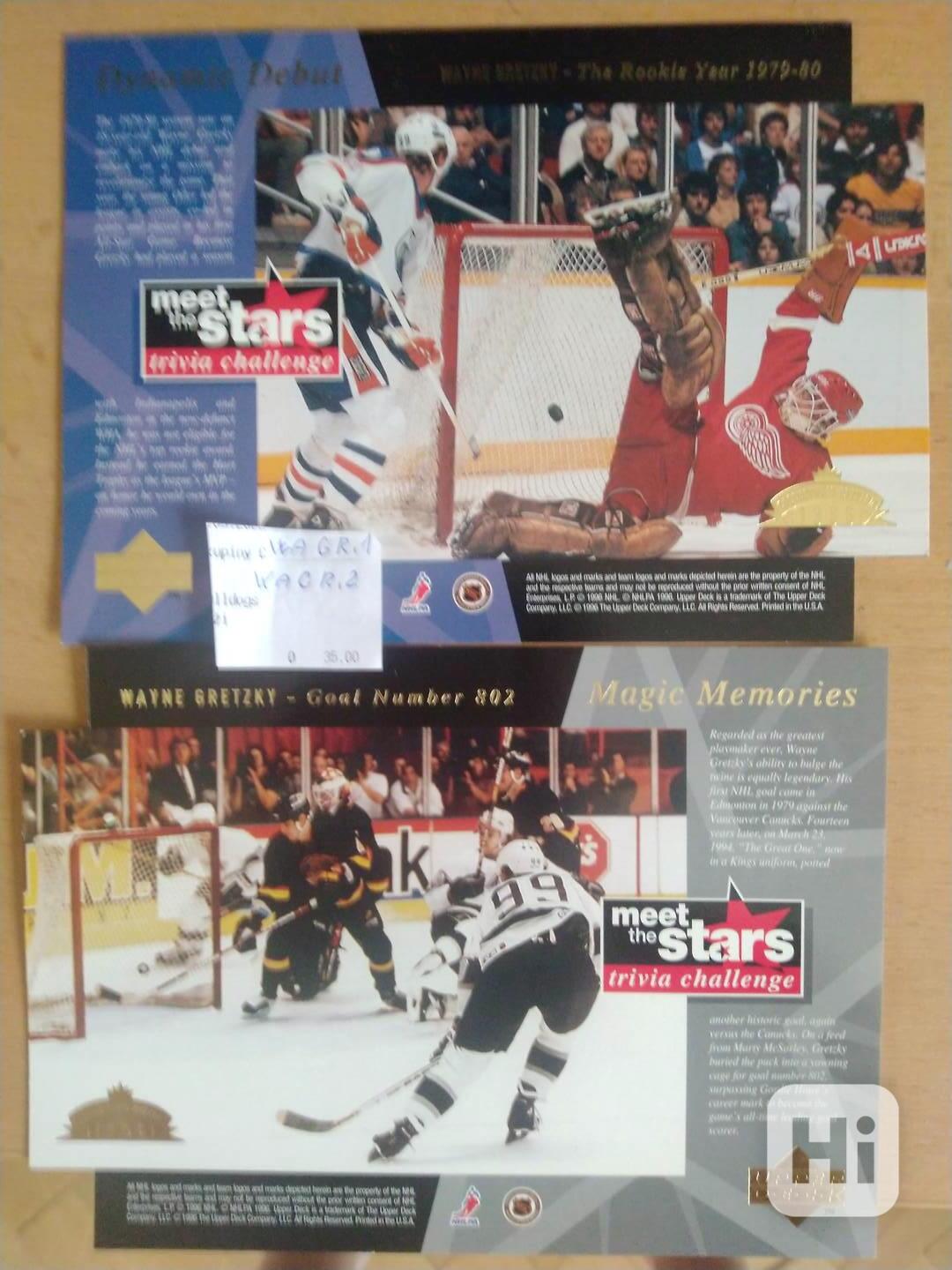hokejové karty Wayne Gretzky - foto 1