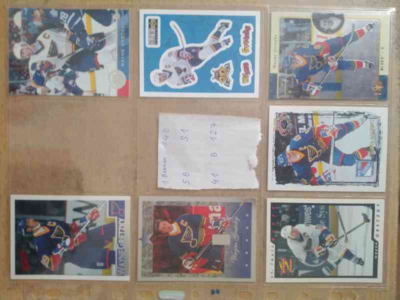 hokejové karty Wayne Gretzky - foto 7