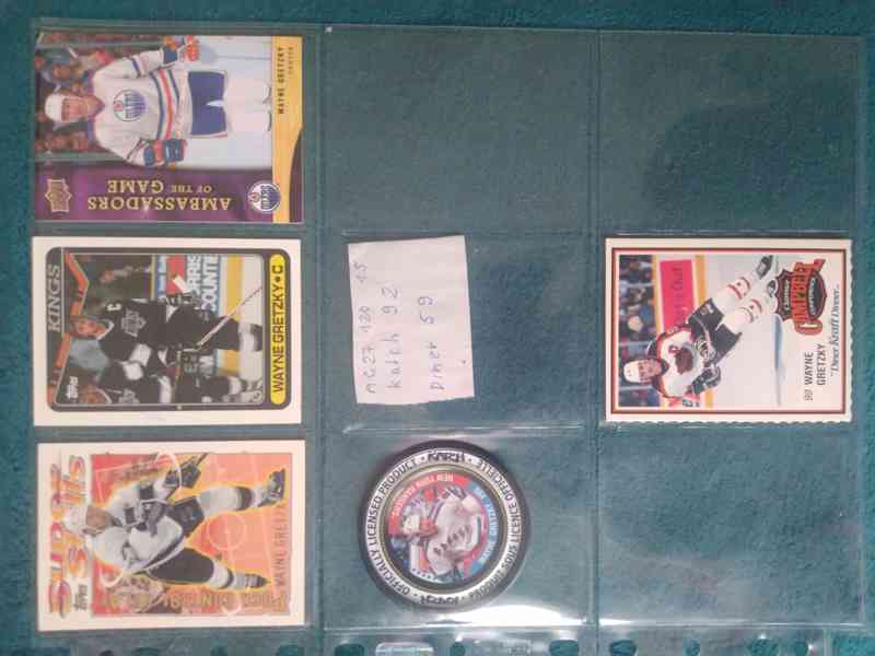 hokejové karty Wayne Gretzky - foto 14