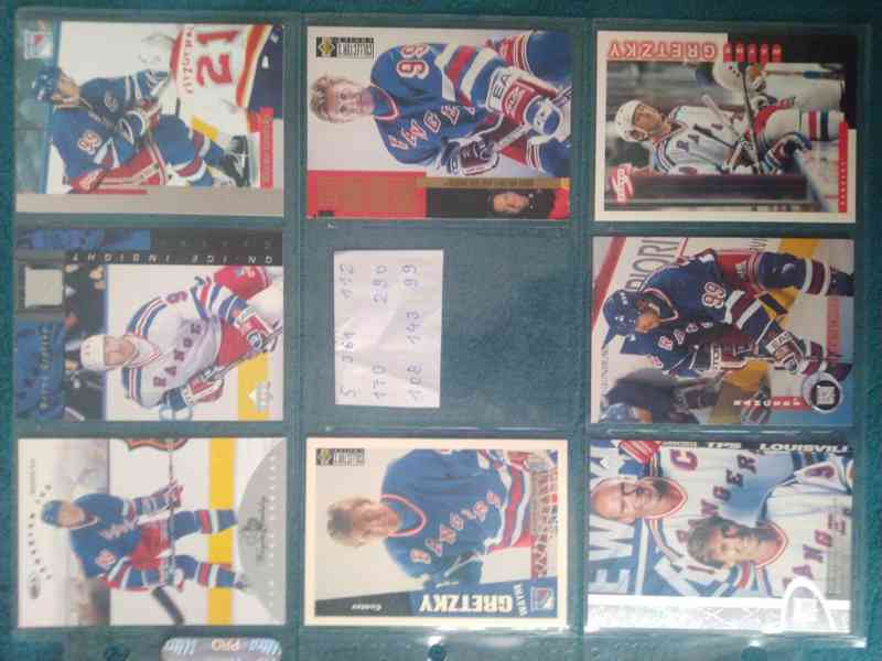 hokejové karty Wayne Gretzky - foto 20