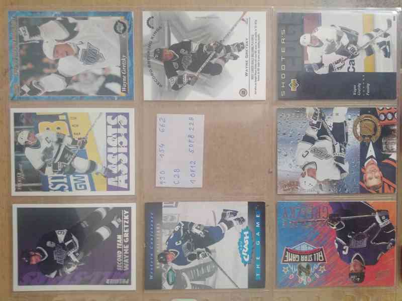 hokejové karty Wayne Gretzky - foto 32