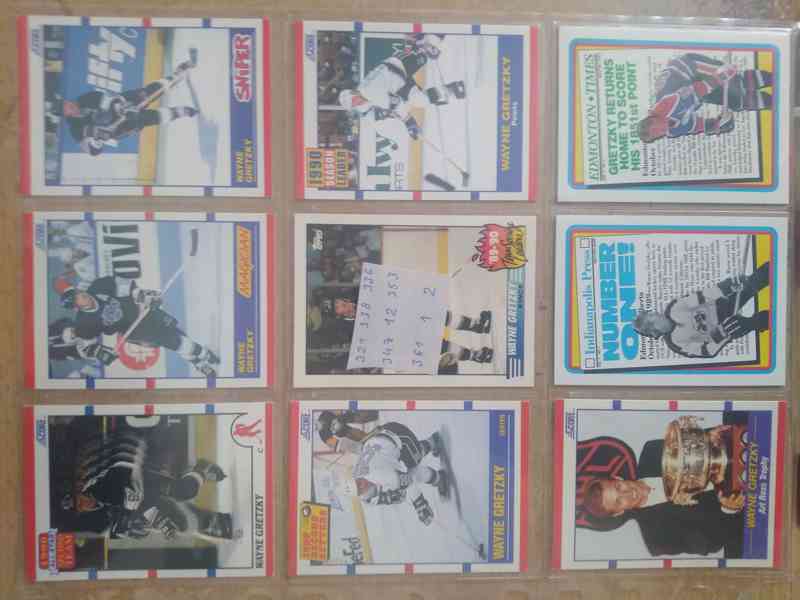 hokejové karty Wayne Gretzky - foto 35