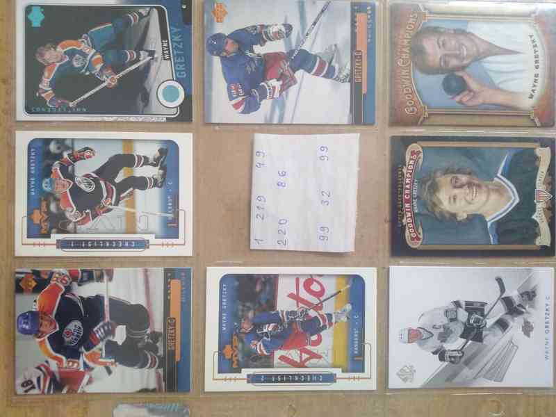hokejové karty Wayne Gretzky - foto 6