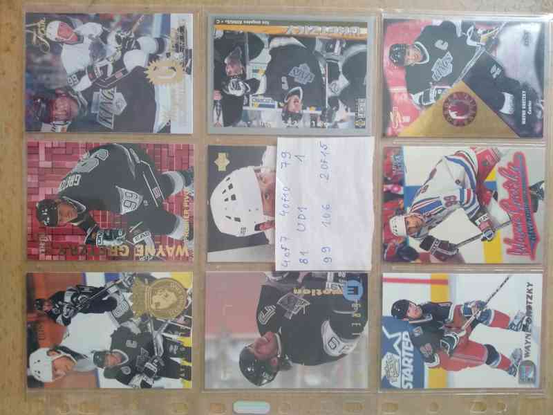 hokejové karty Wayne Gretzky - foto 10
