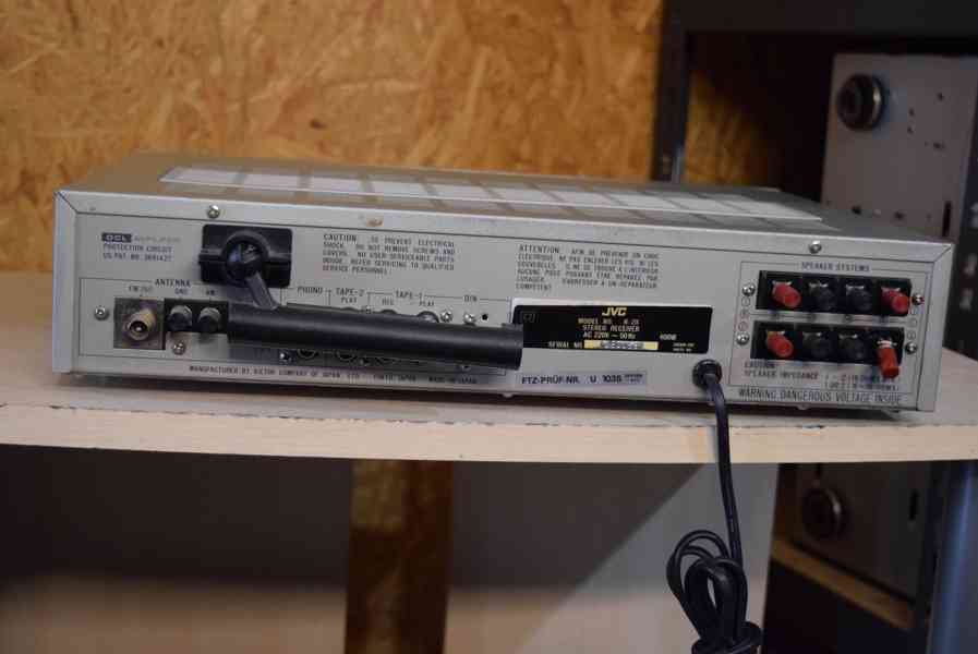 JVC R-2X VÝBORNÝ VINTAGE STEREO RECEIVER !! - foto 6