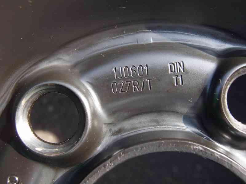 Originální dojezdové kolo Škoda Fabia I RS 205/45 R16 - foto 8