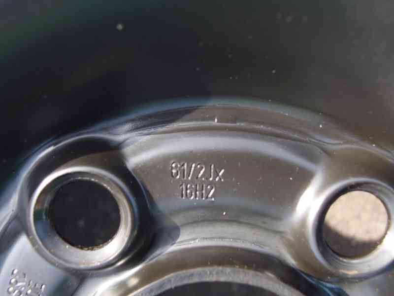 Originální dojezdové kolo Škoda Fabia I RS 205/45 R16 - foto 6