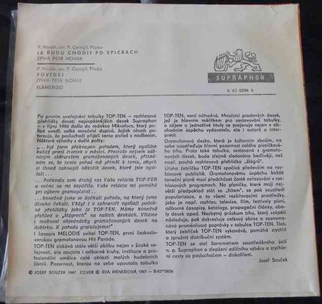 Flamengo – Já budu chodit po špičkách / Povídej (SP) - foto 2