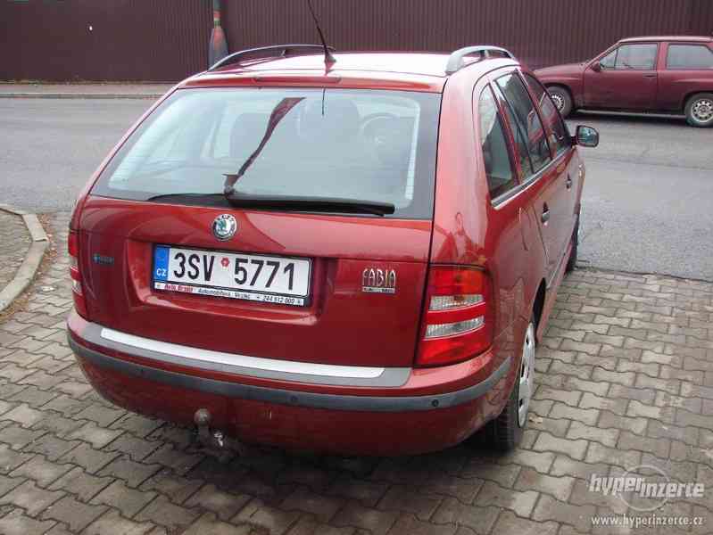 Škoda Fabia 1.4i Combi r.v.2002 - foto 4
