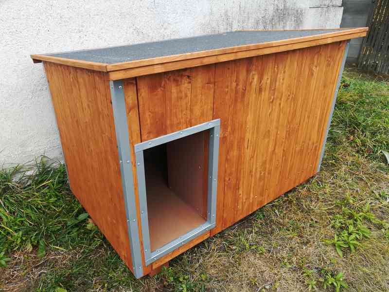 Psí bouda - NOVÁ =Hygienická bouda pro psa pro střední plem - foto 2