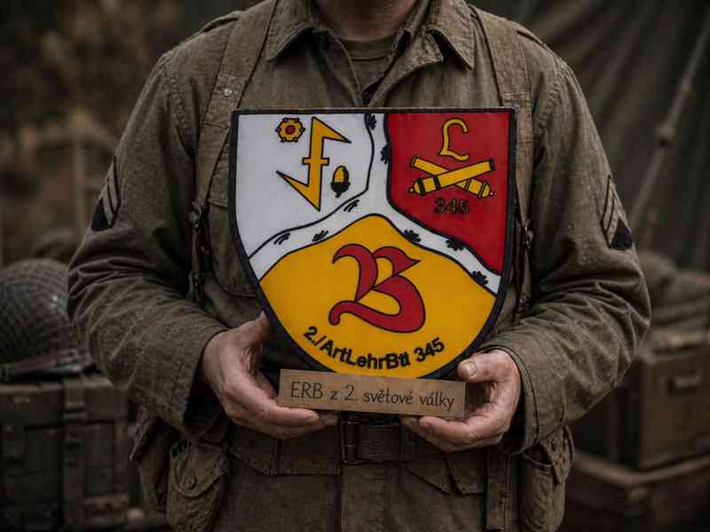 Dekorativní vojenský erb – zajímavý sběratelský doplněk - foto 1