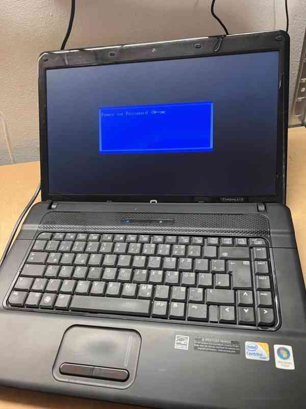 Predám notebook HP 15,6"Compaq 610 na diely alebo opravu - foto 5