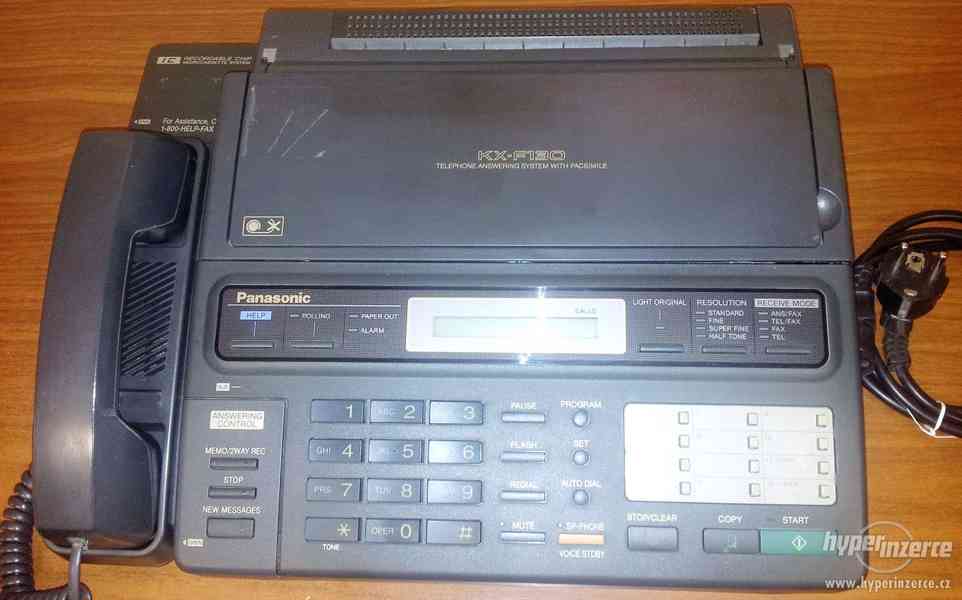 Fax se záznamníkem a kopírkou Panasonic KX-F130 - foto 1