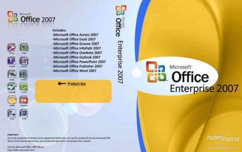 MS SADY-Office Enterprise 2007 CZ na - 5 PC - foto 2