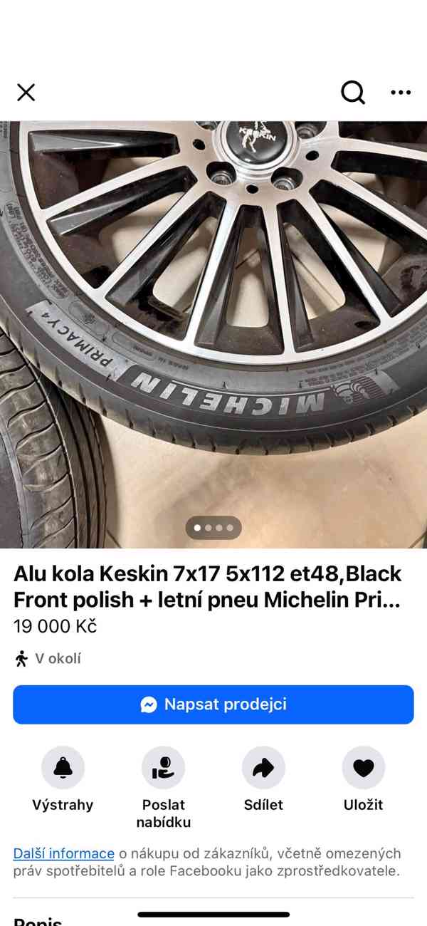 Alu kola 7*17 - foto 1