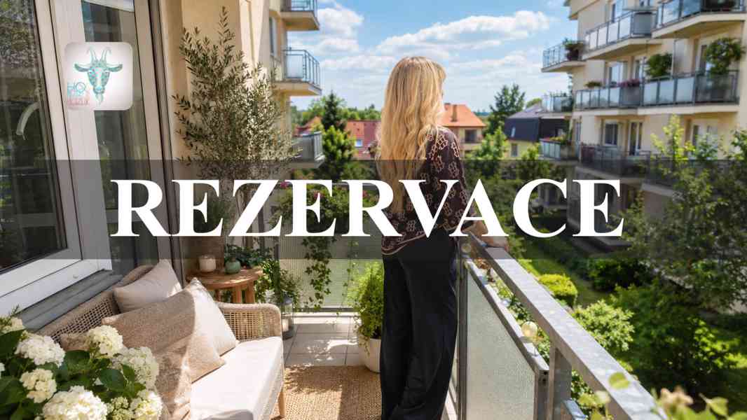 REZERVACE/Prodej bytu 3+kk se dvěma balkony