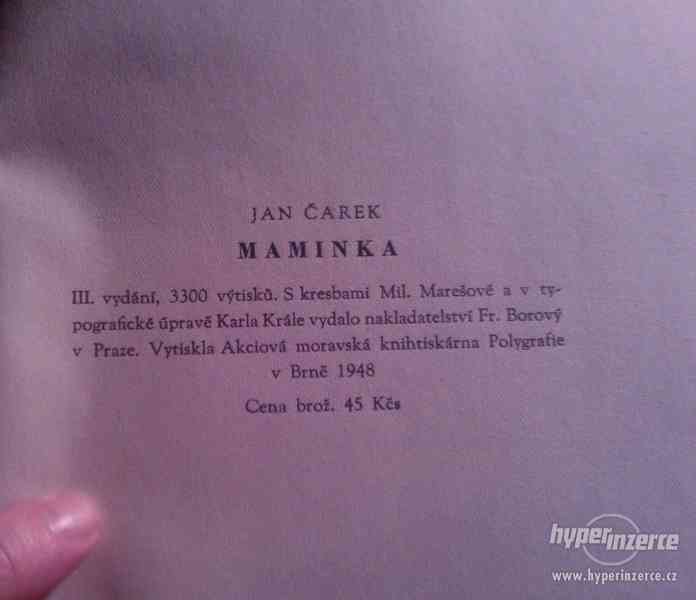 Jan Čarek: MAMINKA /1948/ - foto 4