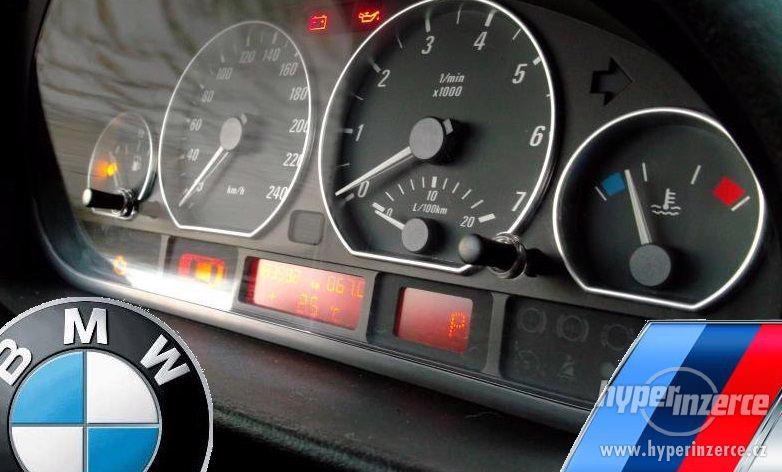 chrom tachometr tuning interier bmw e46 ramecky - foto 12