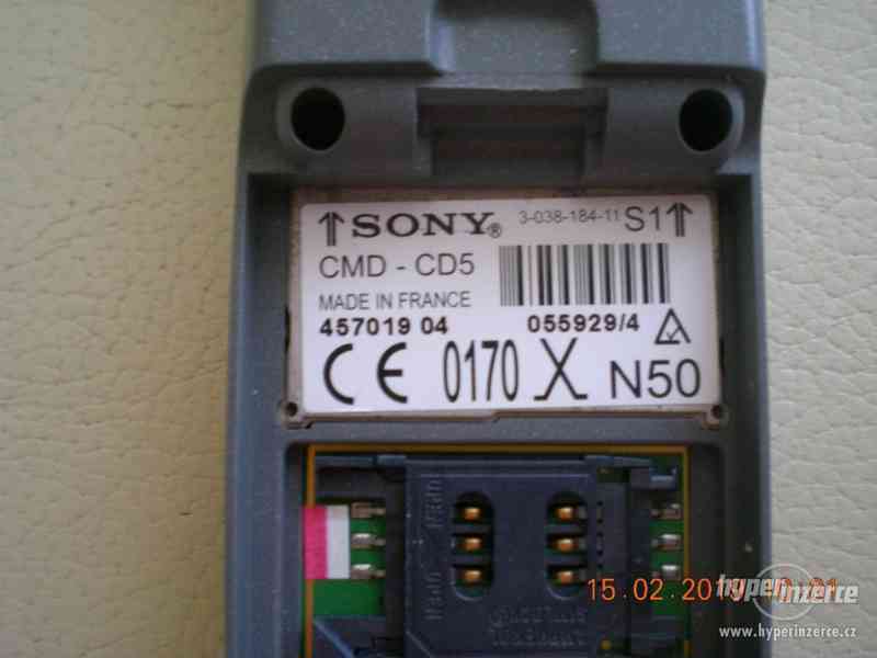 Sony CMD-CD5 - historické telefony z r.2001 od 100,-Kč - foto 14