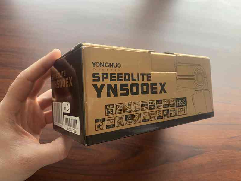 Blesk Yongnuo Speedlite YN500EX (Canon) - foto 3