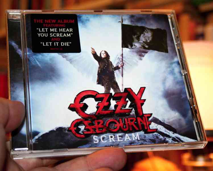 2x CD OZZY OSBOURNE - SCREAM, DOWN TO EARTH - levně! - foto 2