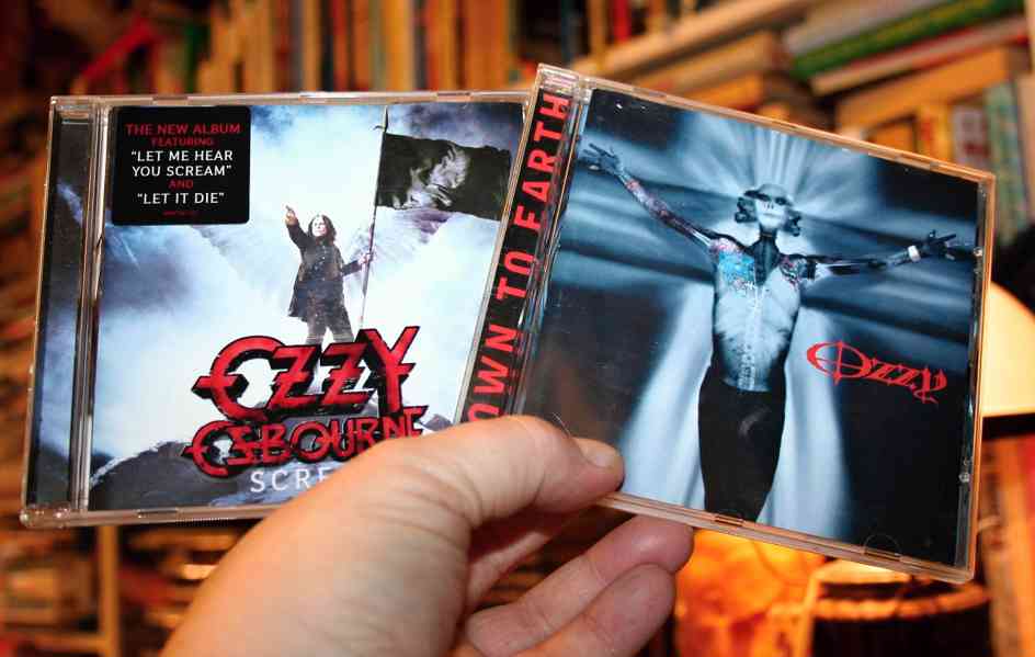 2x CD OZZY OSBOURNE - SCREAM, DOWN TO EARTH - levně!