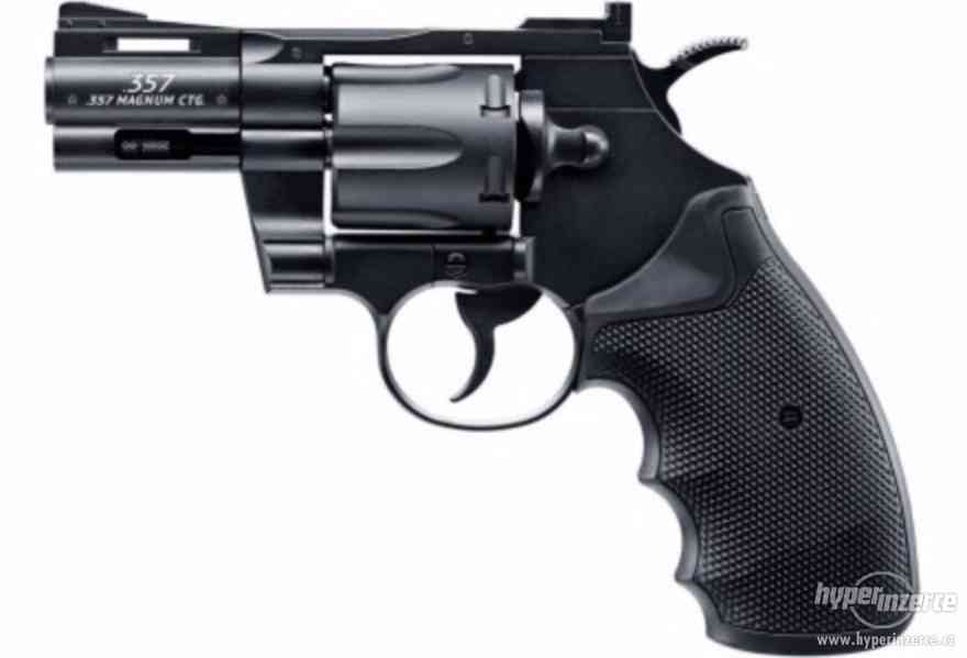 Airsoft Revolver Legends 357 2,5" černý AGCO2 - foto 1