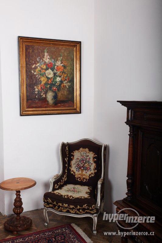 Alphonse Van Beurden Květinové zátiší 90 X 74 cm - foto 1