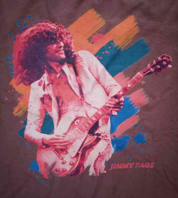 Triko Jimmy Page (Led Zeppelin) vel. XXL - foto 2