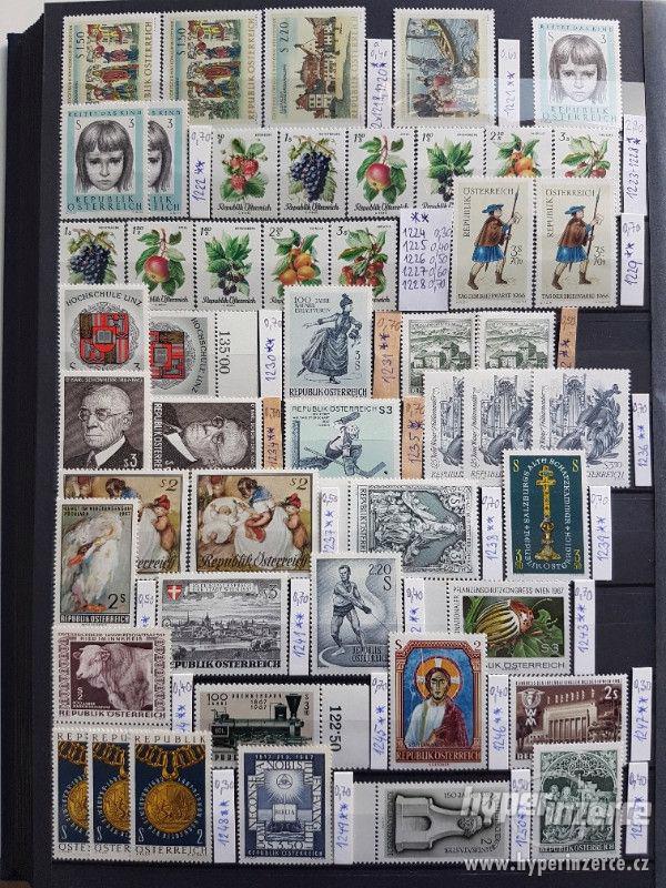Rakouské známky čisté** 1949-1986 prodej - foto 4